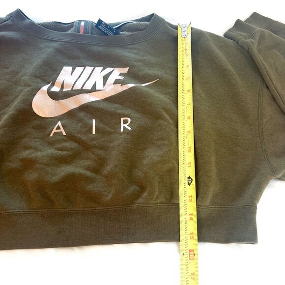 Nike Rally Crop Crew Sweatshirt Medium - Picture 9 of 12